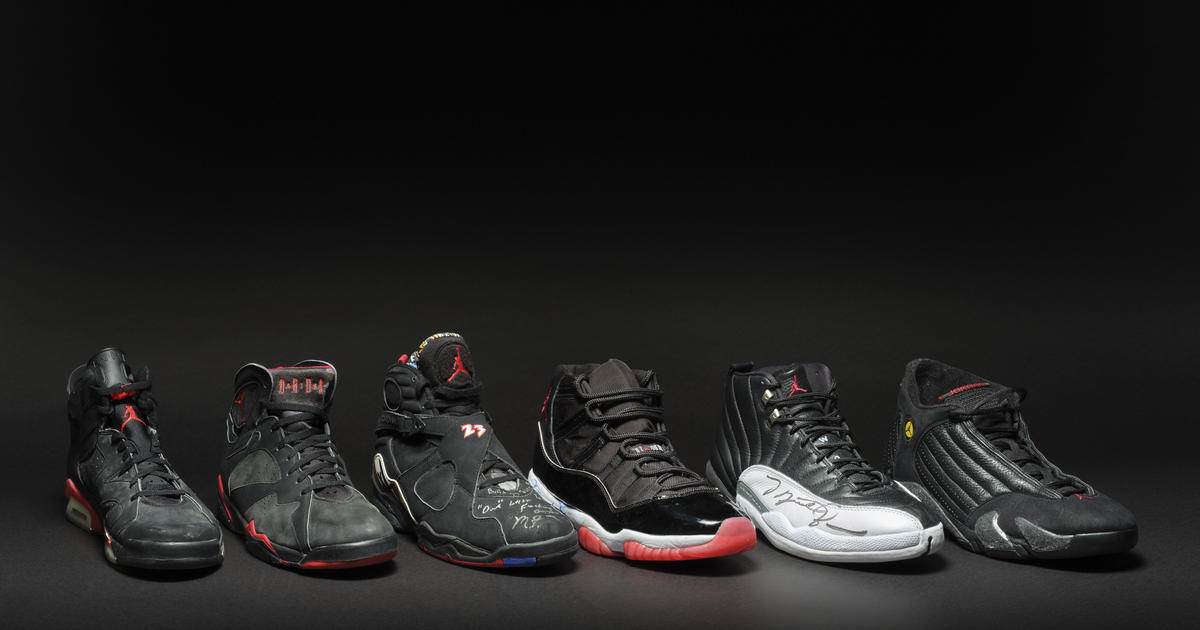 Michael Jordan's sneakers sell for $615,000, new record